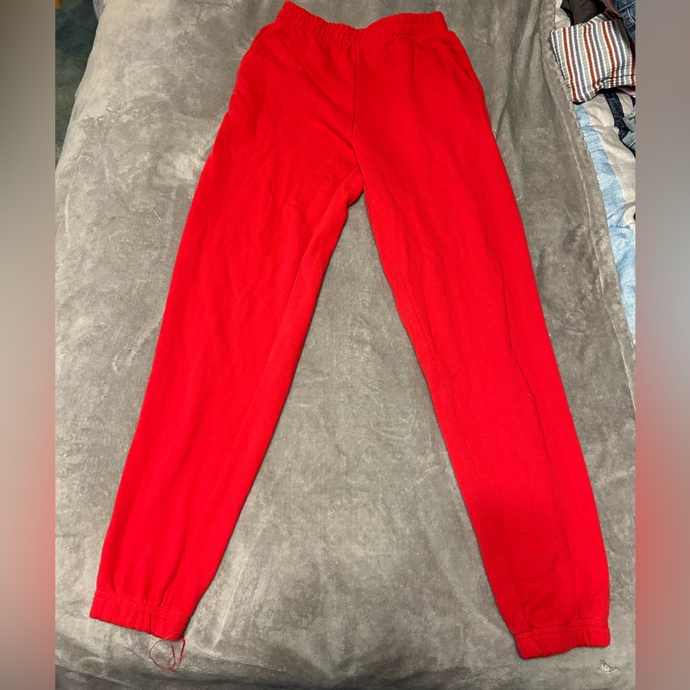 Forever 21 Women’s Red Lounge Pants